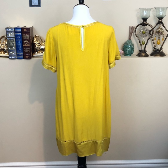 Anthropologie Dresses Anthropologie Maeve Mustard Yellow Dress Sz S